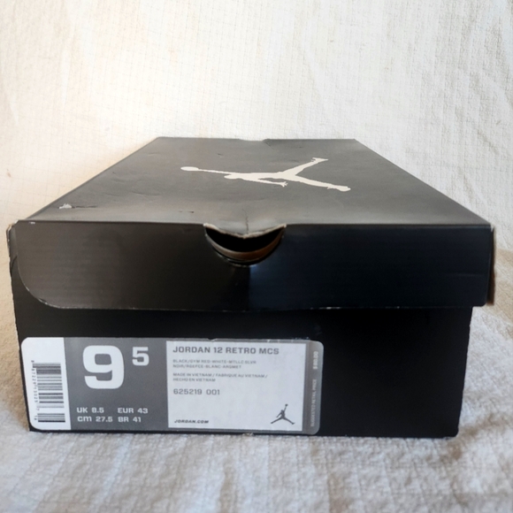 Men's Nike Air Jordan Retro XII 12 Playoff MCS Cleats Baseball Molded - Picture 11 of 15